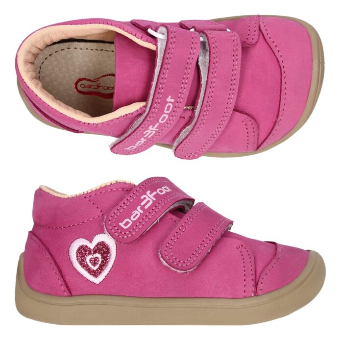 3F Barefoot nahast tossud - roosa