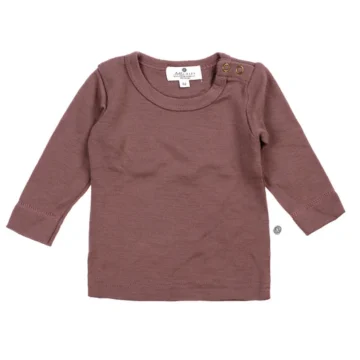 Lille Barn meriino pluus - Twilight mauve